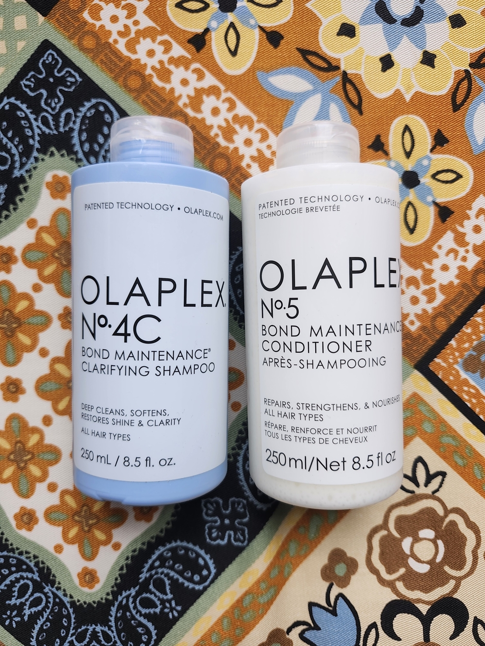 Olaplex Bond Maintenance No.4C Shampoo and No.5 Conditioner